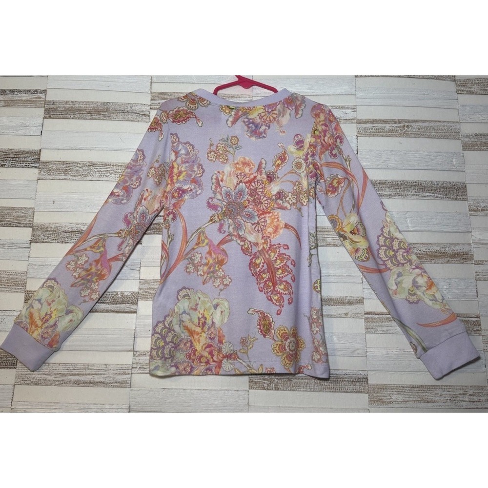 Petite Papinelle Pajama Set Girl's Size 6 Kids Coco Misty Lilac Floral NWT